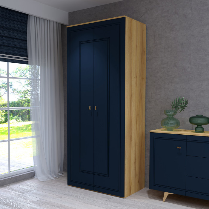 Шкаф 2-х дверный Вега Сапфир