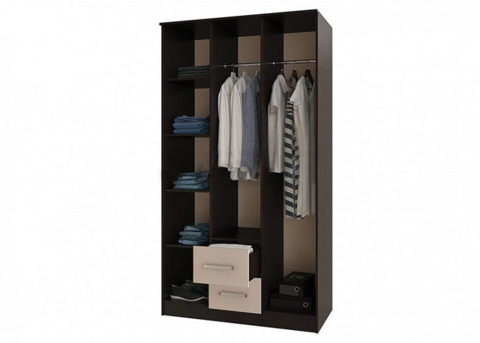 Фиеста Шкаф трехдверный, венге