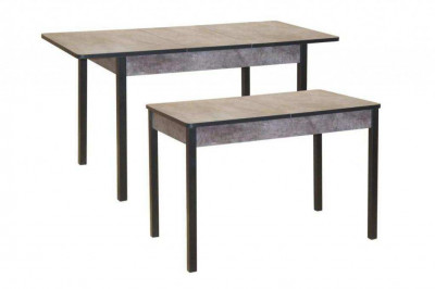 Стол обеденный Сканд Цемент темный