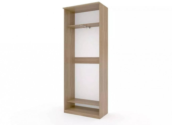 Шкаф купе Модерн 905х450 2-х дверный зеркальный ясень