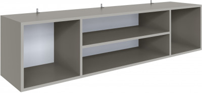 Полка навесная (открытая) Мадрид ПНО-3 (1,5) кашемир