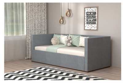 Кровать 0.9 арт.030 (Серый)