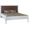 Кровать двуспальная 1,6 "Тиволи" - Латте (лак)