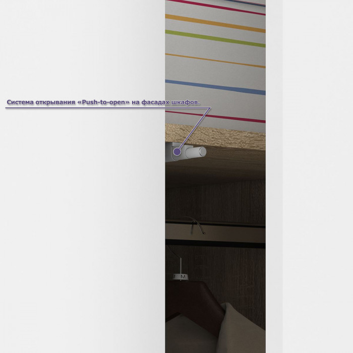 Мори компьютерный стол МС-1 левый + Шкаф МШ800.1, дуб сонома/белый