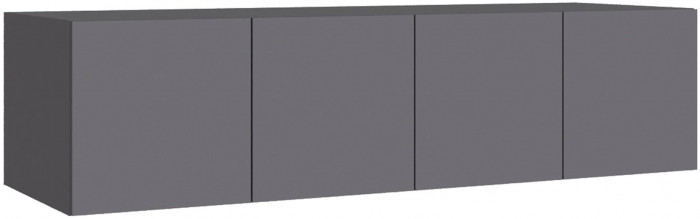 Антресоль Мадрид (1,6) 400 графит серый