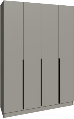 Шкаф Мадрид (1,6) без зеркала, Камень серый