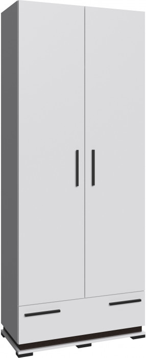 Модена Шкаф МШ-30 белый/венге