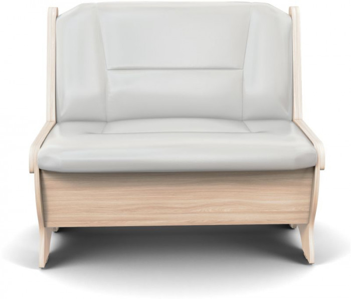 Скамья Лотос 950 ясень светлый/милк