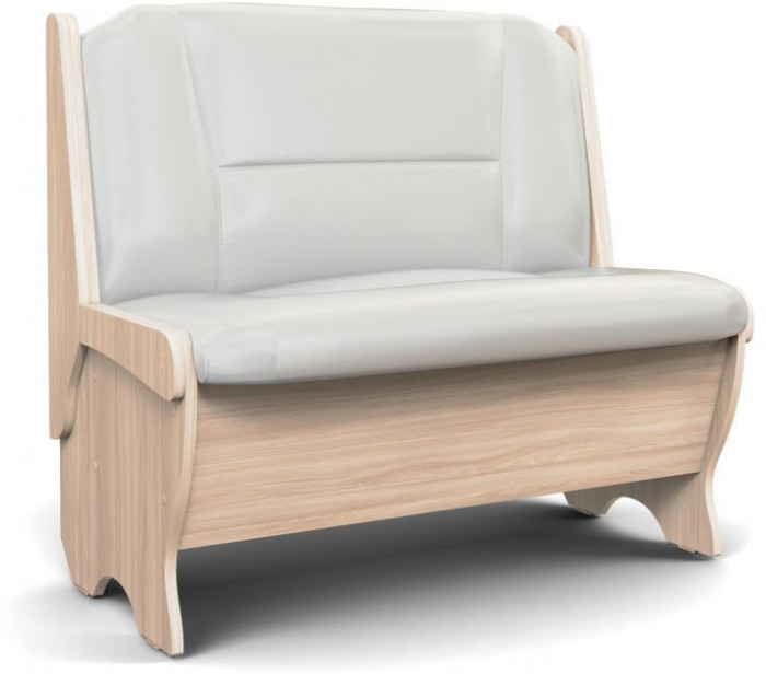 Скамья Лотос 950 ясень светлый/милк