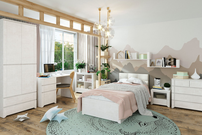 Шкаф для одежды 2-х дверный Твист 01