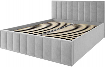 Кровать Лана 140, Серый софт