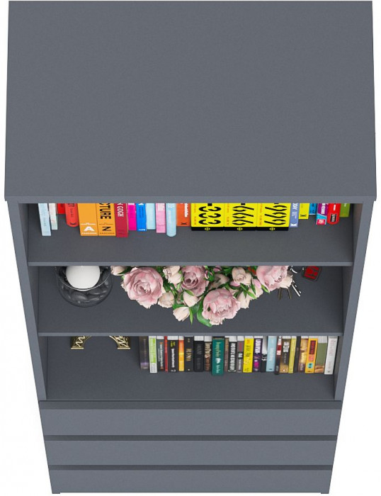 Мори Стеллаж МСТ600.3, графит