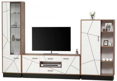 Модульная гостиная Гамма 3 Таксония/Белый