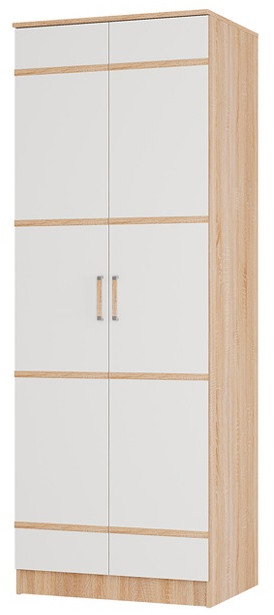 Шкаф двухдверный Сакура, дуб сонома