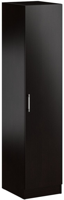 Кровать с ящиками 0900 + Пенал Стандарт, цвет венге, ШхГхВ 93,5х203,5х70 + 45х52х200 см., сп.м. 900х2000 мм., без матраса, основание есть