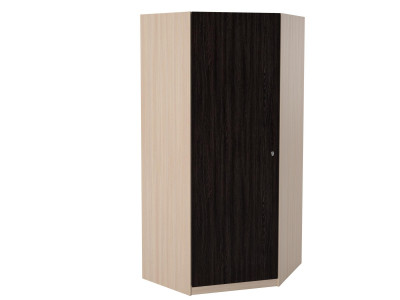 Шкаф угловой Дуб молочный/Венге