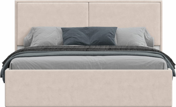 Кровать 160 с ортопед. основанием КР-430-М-16, Микровелюр Zeekr-3