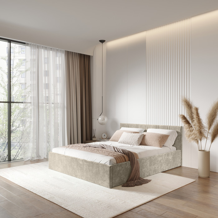 Кровать с подъемным механизмом Ника КР-08 120х200, Мокко