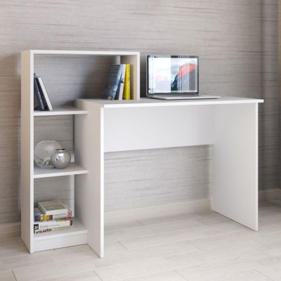 Стол компьютерный Квартет-2 (1250*1020*500) белый