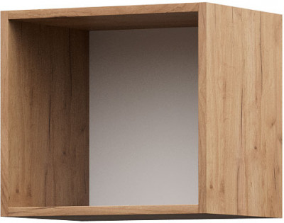 ШВГ 400 корпус шкаф верх. горизон  (0,400х0,358х0,300) дуб крафт золото