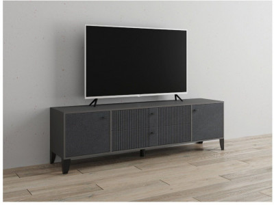 Тумба ТВ Парус-10 графит/гранит лофт