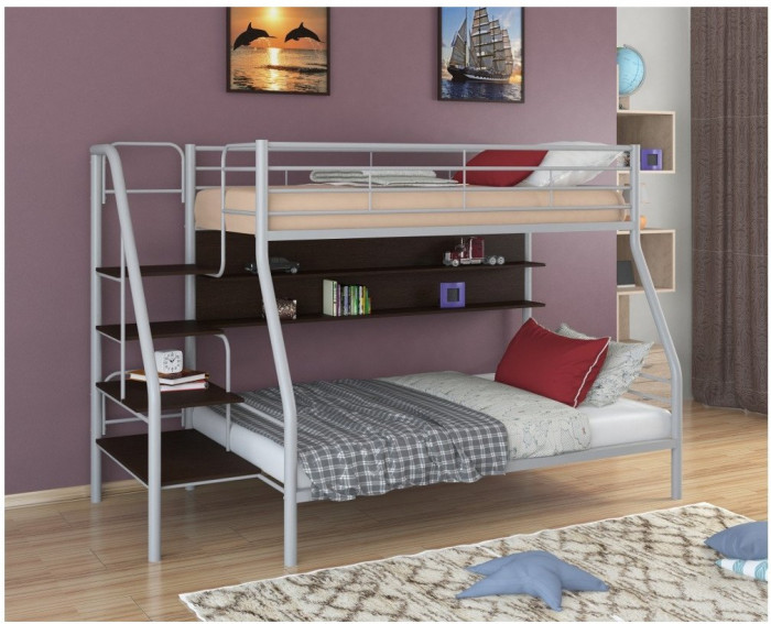 Двухъярусная кровать Толедо-1Я (Коричневый)