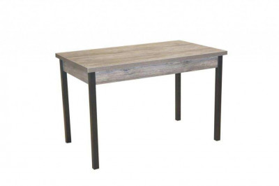 Стол обеденный Бродвей Сосна посадена / черный