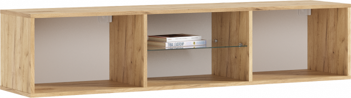 Флэш Модульная Гостиная, вариант №1, Браш графит/Дуб крафт