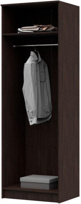 Гостиная ОЛЬБИЯ шкаф (700х2100х542) венге/белфорт