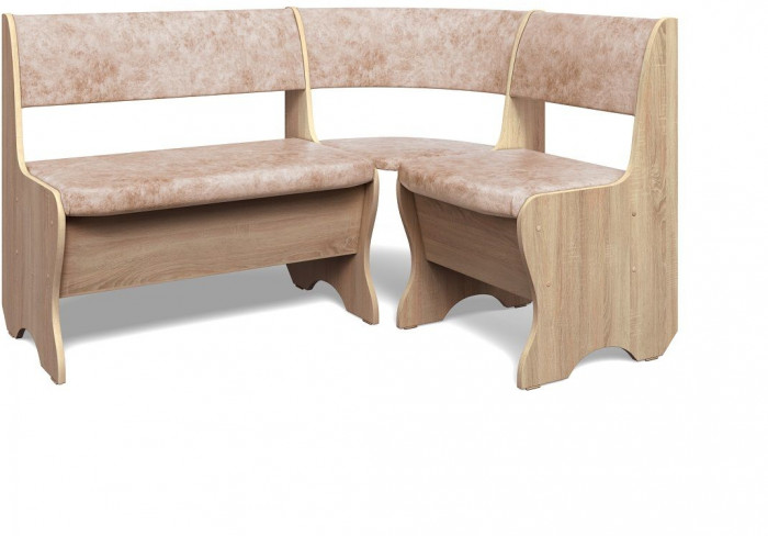 Кухонный набор Тюльпан дуб сонома/велюр латте