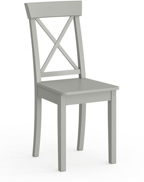 Стул Мебель--24 разборный Гольф-14, цвет серый, деревянное сиденье серое, ШхГхВ 41х42х95 см., от пола до верха сиденья 47 см.
