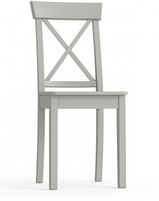 Стул Мебель--24 разборный Гольф-14, цвет серый, деревянное сиденье серое, ШхГхВ 41х42х95 см., от пола до верха сиденья 47 см.