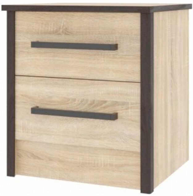 Лирика тумба прикроватная дуб сонома/дуб сонома