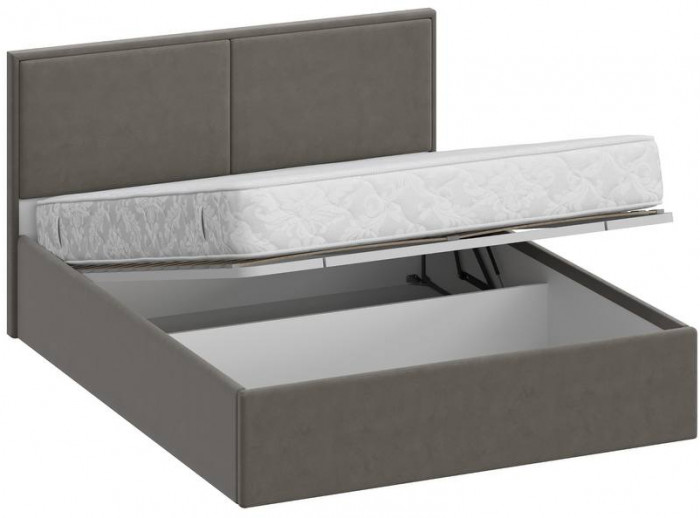 Кровать 120 с подъемным механизмом КРП-430-М-12, Микровелюр Zeekr-55