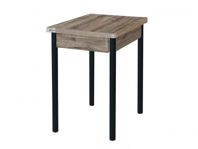 Глайдер стол обеденный / велингтон/черный