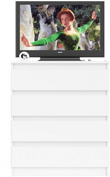 Мори Комод МК800.4, белый