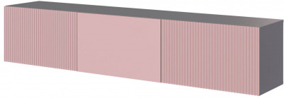 Гостиная Сириния Тумба серый графит/МДФ пудра