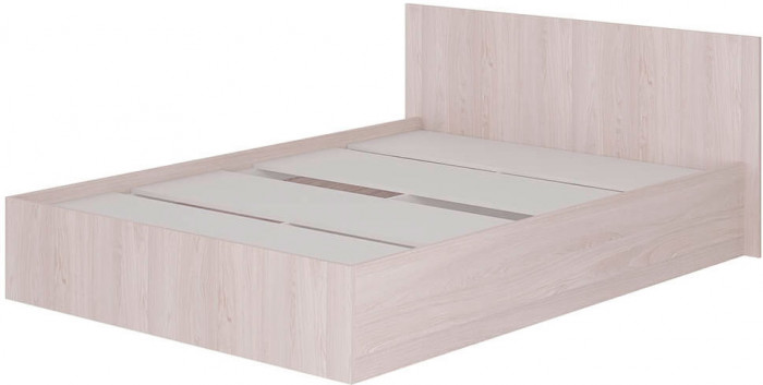 "Белла" кровать 1,4 КР-11 ясень белый