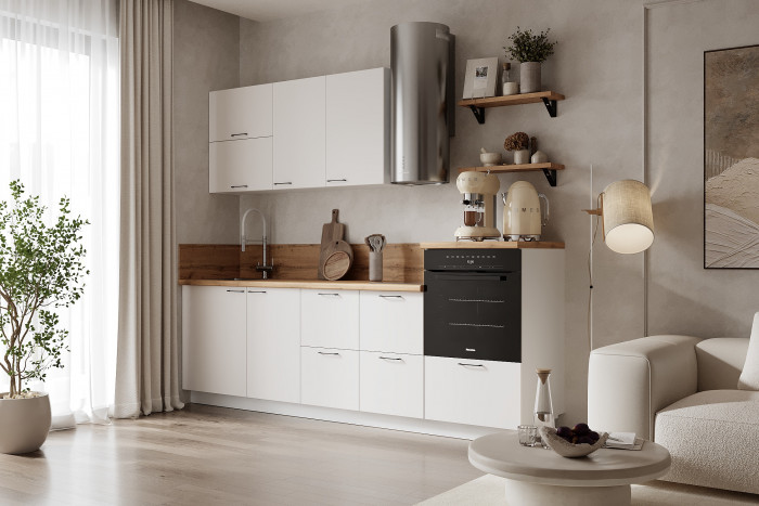 КГ ШН2Я 450 + внутр.ящ 450 Белый софт матовый/Белый гладкий Арника РМ