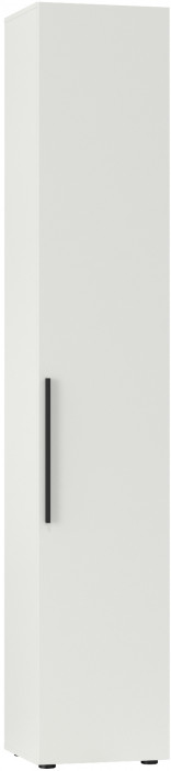 Эйр Гостиная 16.324.01 Шкаф-пенал, белый шагрень