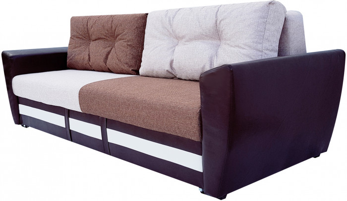 Диван еврокнижка Амстердам 160 рогожка комби