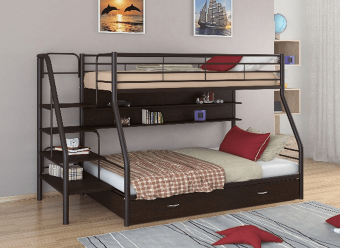 Двухъярусная кровать Толедо-1ПЯ (Слоновая кость)