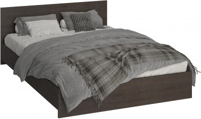 Кровать 140х200 с основанием ДСП Ронда КР-140, венге