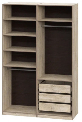 Шкаф без фасадов Этна 1.5 м. Комплект 8