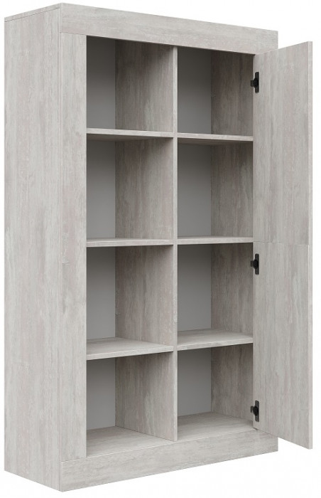 Шкаф низкий для гостиной "Лондон" - Дуб кентерберри/Сосна натуральная