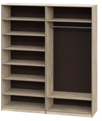 Шкаф без фасадов Этна 2 м. Комплект 1