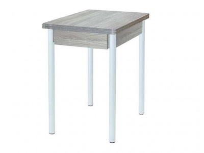 Глайдер стол обеденный / Ясень светлый/белый