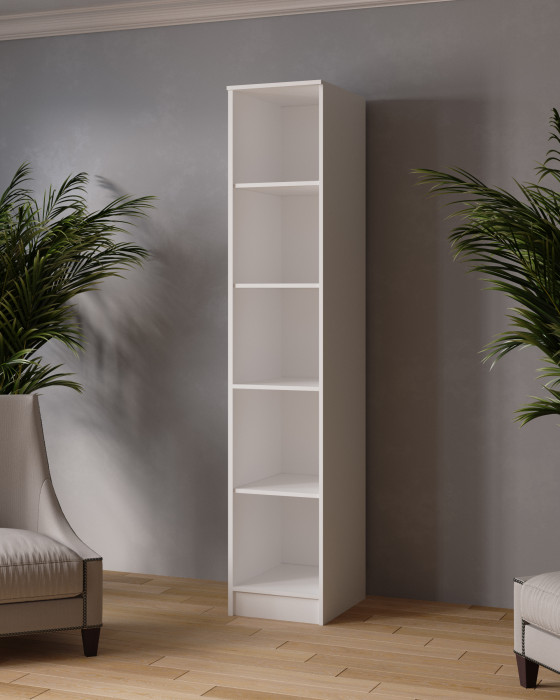 Пенал Лагуна 400 белый/дуб юкон