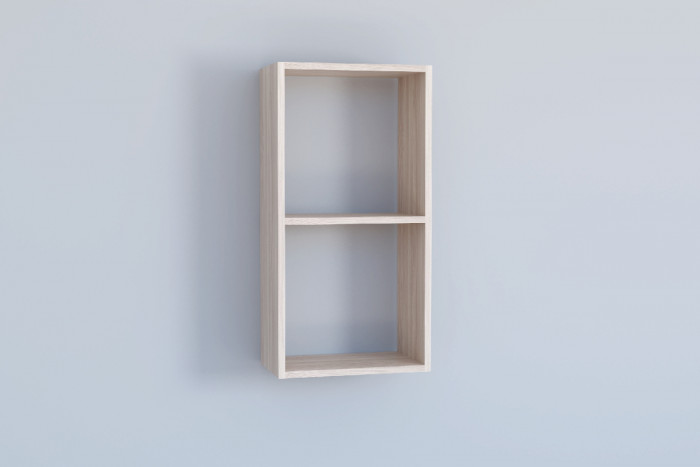 Детская комната Бриз МДФ, набор 4, Ясень светлый/Шоколад (Квадрат)