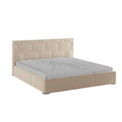 Манука Кровать интерьерная 180 бежевый, ПМ